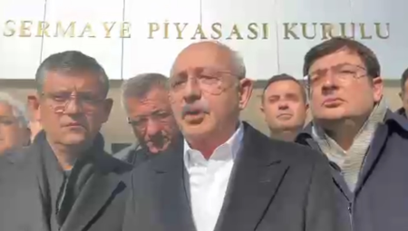 CHP Lideri Kemal Kılıçdaroğlu SPK’nın Önüne Açıklama Yaptı