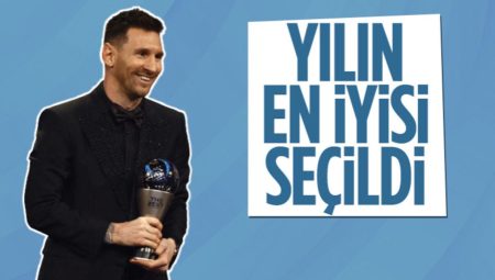 Yılın en âlâ futbolcusu Lionel Messi oldu