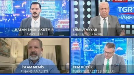 Canlı yayında İslam Memiş ile Şamil Tayyar’ın ‘altın’ hengamesi